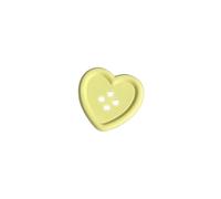 Botones 10 botones bonitos de color caramelo for mujer y niño, for decorar abrigos, calcetines, bolsos, ropa, accesorios costura DIY para Coser(Yellow)