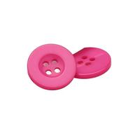 Botones 10 botones de resina 9-30 mm con cuatro ojales for suéter, camisa, costura, manualidades, álbumes recortes Plastico(Red 2,14L 9.0 MM)