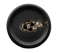 Botones 5 piezas Botones de cuerno mate accesorios de costura para ropa traje de hombre abrigo 15/18/20/23/25/28mm, Negro, 28mm (5 piezas)