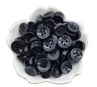 Botones 50pcs 12mm Color Resin Cat Eye Button Pearllight Bowl Shape Four Eye Button Wedding Decoration Sewing Accessories(42)