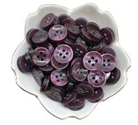 Botones 50pcs 12mm Color Resin Cat Eye Button Pearllight Bowl Shape Four Eye Button Wedding Decoration Sewing Accessories(28)