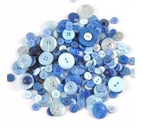 Botones 50pcs Mixed Flatback Dyed Plastic Sewing Buttons For Kids Scrapbooking DIY Craft Handicrafts Ornament(5)