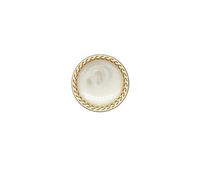 Botones 6 Botones De Perlas Doradas For Mujer, Adornos For Ropa, Vintage For Traje, Abrigo, Vestido, Accesorios Costura Metal For Bricolaje(1,15mm. 6 pieces)