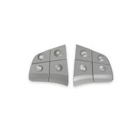 Botones audio volante Compatible Con Benz Para W164 GL Clase ML Clase 2006-2009 1648207910 Kit De Botones De Volante Multifunción Para Coche Accesorios Para Coche(A Gray Button)