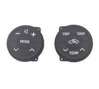 Botones audio volante Compatible Con Toyota Para Prius 30 2009-2013 Para Prius Eco Para Prius ZWV30L 2010-2013 Panel De Control Del Volante Del Coche De Goma