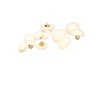 Botones Botones De Camisa For Mujer Suéter Colorido Cárdigan Punto Traje Versátil Abrigo Pijama para Coser(Color01,21mm-6pcs)