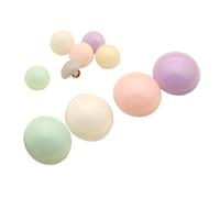 Botones Botones De Camisa For Mujer Suéter Colorido Cárdigan Punto Traje Versátil Abrigo Pijama para Coser(Mixed,25mm-6pcs)