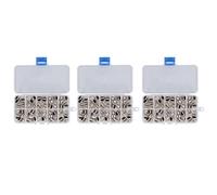 Botones Broche Decorativos, 150 Piezas, Negro con Patrón, Desmontables y Sin Costuras - Resistentes y Fáciles de Usar para Ropa y Proyectos de Costura