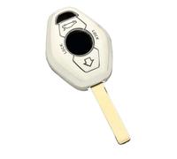 Botones Carcasa Compatible Con 3 5 7 Series Para X3 X5 Z3 Z4 E38 E39 E46 E83 Para M5 325i 1 Uds Funda De Llave De Control Remoto Para Coche Cubierta Protectora Para Llave(Color 5)