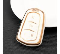 Botones Carcasa Compatible Con Cadillac Para ATS CT6 Para CTS DTS XT5 Para Escalade ESV SRX STS XTS ELR 2014 2015 2016 2017 2018 1 Uds Protector De Carcasa De Funda Para Llave De Coche