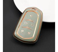 Botones Carcasa Compatible Con Cadillac Para ATS CT6 Para CTS DTS XT5 Para Escalade ESV SRX STS XTS ELR 2014 2015 2016 2017 2018 1 Uds Protector De Carcasa De Funda Para Llave De Coche