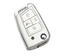 Botones Carcasa Compatible Con Skoda Para Octavia Para Kodiaq 1 Uds Funda Para Llave De Coche Funda Para Llave Remota De Coche Funda Para Llave De Coche Funda Protectora Para Llave(Color 5,4button)