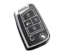 Botones Carcasa Compatible Con VW Para Golf 7 MK7 Para Tiguan MK2 1 Uds. Funda Para Llave De Coche Funda Para Llave De Coche Funda Para Llave De Coche Funda Protectora Para Llave(Color 4,4button)