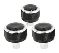 Botones Climatización Aleación para golf IV para bora Octavia MK1 | sofisticado, mejora estética habitáculo, tacto superior, compatible para golf 4 para passat B5