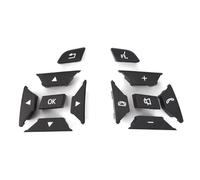Botones Control Volante Botón Control Menú Volante Para Benz CEA GLK Para CLS Clase W204 X204 W212 W218 W156 W176 W117 W172 2010-2020(Black 1 Pair)