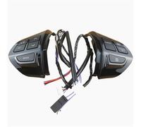 Botones Control Volante Botón De Volumen Del Volante Para Mitsubishi Para ASX Para Lancer Para Outlander RVR Para Pajero Sport(A black 2007-2012)