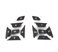 Botones Control Volante Botón Multifunción Para Interruptor Volante Coche Para Benz CEA GLK Clase W204 X204 W212 W156 W246 W207 W117 W218 2011-2020(Black 1 Pair)