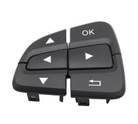 Botones Control Volante Botones Del Interruptor Multifunción Volante Vehículos Para Benz W176 W246 W156 W166 W292 W117 W218 W231 W447 2015-2021(Black-Left)