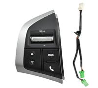 Botones Control Volante Compatible Con Isuzu Para D-Max Para DMAX 2015 - 2020 Accesorios Automóvil Volante Multifunción Interruptor Control Crucero Botones Control Volumen Audio Radio(Left-WIRE)