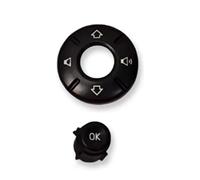 Botones Control Volante Cubierta Botón Interruptor Volumen Volante A-61316814567 B-61319354598 Para Para MINI Para Cooper 2014-2021(C)