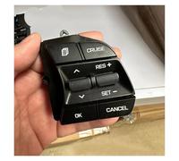 Botones Control Volante Interruptor De Llave En El Volante Botón Control Crucero Velocidad Constante Piezas Fábrica Para Hyundai Para Sonata LF(Dark Grey)
