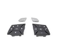 Botones Control Volante Multifunción Para BENZ C GLK EA Class X204 W156 W246 W204 W212 W218 Control Volante Coche Menú Interruptor Cubierta Botón Volumen