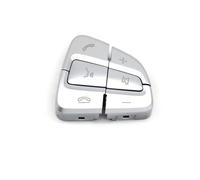 Botones Control Volante Para Benz C Para GLC Clase C200 C300 GLC260 W205 W253 Botón De Volante De Coche Menú Control De Teléfono Reemplazo De Cubierta De Empuje