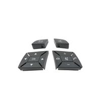 Botones Control Volante Para Benz ML GL G Class GL550 GL350 ML350 W166 W463 Interior Negro Cubierta Del Botón Del Volante Interruptor De Control Embellecedor