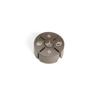 Botones Control Volante Para Benz Para W164 Para W251 Para ML GL R Clase Coche Multifunción Volante Llave Control Perilla Cubierta Botón 1648700558(Brown Right)