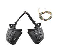 Botones Control Volante Para Toyota Para Deseo Para Corolla 2010 2011 2012 2013 84250-02230 Almohadilla Dirección Audio Radio Interruptor Botón Control Rueda(Black-wire)