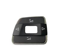 Botones Control Volante Para VW Para Passat Para B7 Para Line CC Para Sharan Para T5 2011-2015 Embellecedor Tapa Cubierta Botón Control Volante Multifuncional(Plusminus-Left-1piece)