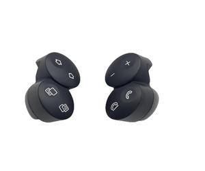 Botones Control Volante Tapa Del Botón Panel De Control Volante Multifunción Para Benz Clase G CLK E Y CLS W463 W209 W211 W219 2003-2010(Negro)