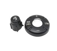 Botones Control Volante Tapa Embellecedora Botón Ajuste Volumen Y Control Crucero Volante Para Para MINI Para Cooper F54 F55 F56 F57 F60 2014-2021(2Piece Style C)