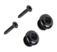 Botones Correa Guitarra 2pcs Cerraduras Correa Guitarra Guitarra Clavijas Retención Para Práctica Diaria Botones Guitarra Plateada