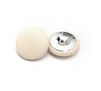 Botones Cubiertos de Cuero con vástago for Ropa, Abrigo, Cortavientos, sofá, Botones Suaves, Decoraciones Coloridas, 11/15/20/25/30mm, 10 Uds.(Beige,28mm 10pcs)