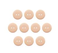 Botones de 1 pulgada (2.5 cm) 2 agujeros, 10 piezas, blanco, negro, transparente, botón de repuesto para manualidades de costura, perfecto para manualidades, abrigos, camisas, pantalones, pantalones