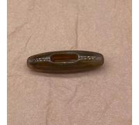 botones de abrigo de cuerno, Botones de palanca cuerno resina multicolor 50 mm (paquete 10 o 20)(Brown,10PCS 50mm)