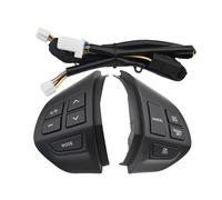 Botones de Control de Crucero para Volante,botón de Audio,Compatible con Mitsubishi ASX 2007-2012 y Outlander (Fibra de Carbono,10 Pines).
