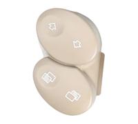 Botones De Control Del Interruptor Volante 2308202310 Multifunción Para Benz Para Clase E Cls Para W211 W219 Interruptor control velocidad auto(Left Light Beige)