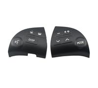 Botones de Control del Volante 2 Uds Para Toyota Para Lexus Para ES350 Botones De Volante 84250-33190 Interruptor Botón Altavoz Bluetooth Multifuncional(ES350-H-Black)