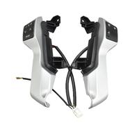 Botones de Control del Volante 84250-60160 Para Toyota Para 4Runner Para LAND FOR CRUISER Para Prado 2009-2015 Interruptor De Control Volante Multifunción(Sliver)