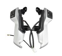 Botones de Control del Volante 84250-60160 Para Toyota Para 4Runner Para LAND PARA CRUISER Para Prado 2009-2015 Interruptor Control Volante Multifunción(Sliver)