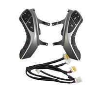Botones de Control del Volante Botón Volante Estilo Coche Control Volumen Interruptores Crucero Para Teléfono Para Hyundai Para Elantra MD Para I30(Switch-12pins-High)