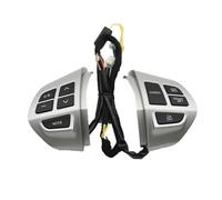 Botones de Control del Volante Botón Volante Multifunción Interruptor Control Crucero Para LANCER Para OUTLANDER Para ASX 2007-2011(Sliver Switch)