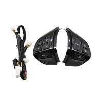 Botones de Control del Volante Botón Volante Multifunción, Interruptor Control Crucero Para LANCER Para OUTLANDER Para ASX 2007-2011(Piano black Switch)