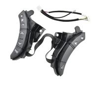 Botones de Control del Volante Botones Control Volante Coche Multifunción, Estilo Interruptor Para Toyota Para Land Para Cruiser Para Prado 120 2004-2009 75B037(Medium-Black)