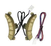 Botones de Control del Volante Botones De Control Del Volante Para Great Para Wall Para Hover H3 H5 2010-2013 Interruptor Modo Silencio Audio Volumen Remoto(Marrón)
