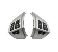 Botones de Control del Volante Interruptor Volante Control Audio Radio Para Lancer CX 10 X, Para Outlander, Para ASX, Para Colt, Para Pajero, Para Sport(Silvery)