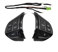 Botones de Control del Volante Interruptores Volante Control Crucero Teléfono Bluetooth Para Lancer Para Outlander Para ASX Para Colt Para Pajero(5Pin-Carbon)