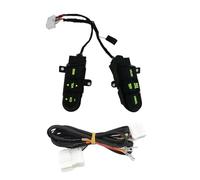 Botones de Control del Volante Para Civic Para Jazz Para FIT Retroiluminación Verde 36770SNAA12 Almohadilla Volante Interruptor Remoto Audio Crucero(Switch Wire)